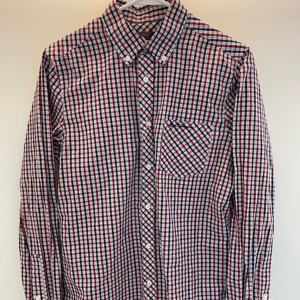 Ben Sherman plaid button up
